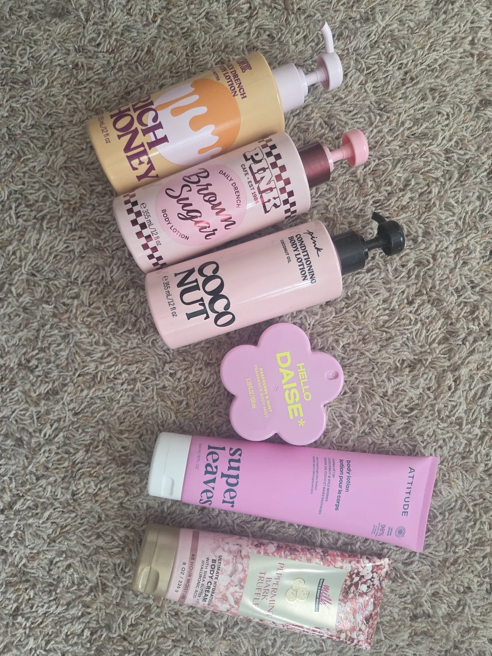 0PINK, B&bw, Ulta, Super Leaves Lotions